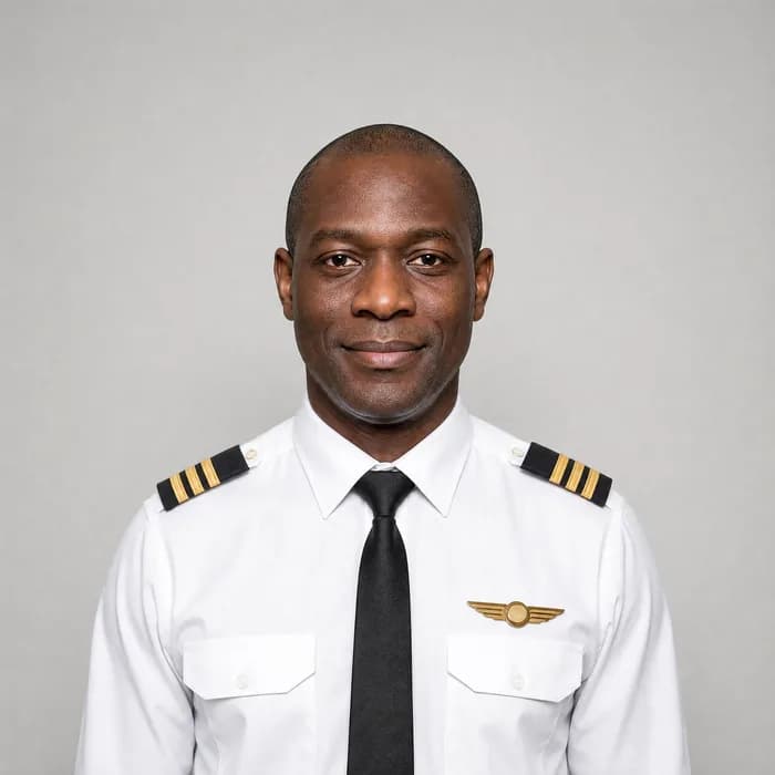 Avatar eines Piloten